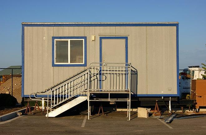 trailers for portable offices at industrial sites